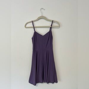 Talula Purple Sleeveless Mini Dress